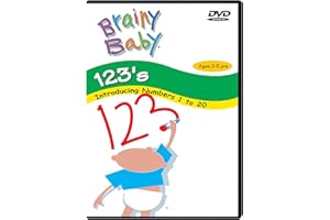 Brainy Baby Teach Your Child 123s Numbers 1 to 20 Classic Edition