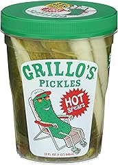 Grillos Pickles Hot Pickle Spears, 32 FZ