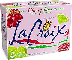 La Croix Water Sparkling Cherry Lime, 12 Fl Oz, 12 Pack