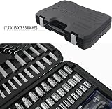 Amazon Basics Socket Set 201 Piece SAE Metric Tools Case view 4