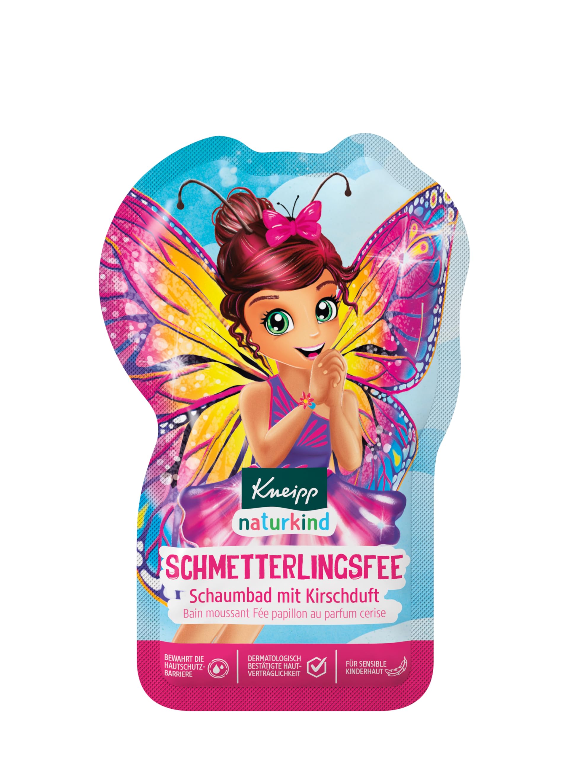 Kneipp naturkind Schmetterlingsfee Schaumbad - Badezusatz mit Kirschduft - Für sensible Kinderhaut - 40ml 2