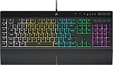 Corsair K55 RGB Pro Membrane Keyboard IP42 Dust Resistant UK Layout QWERTY