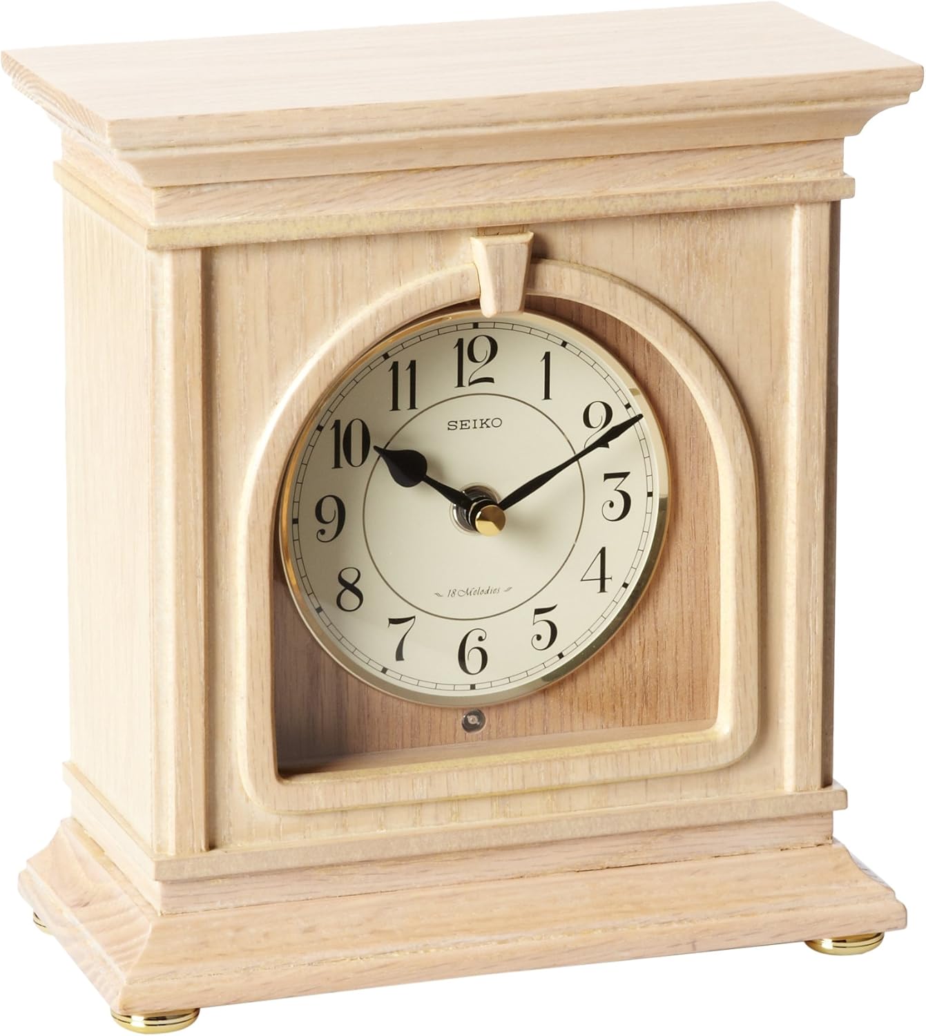 Seiko QXW225BLH Mantle Clock Home & Kitchen