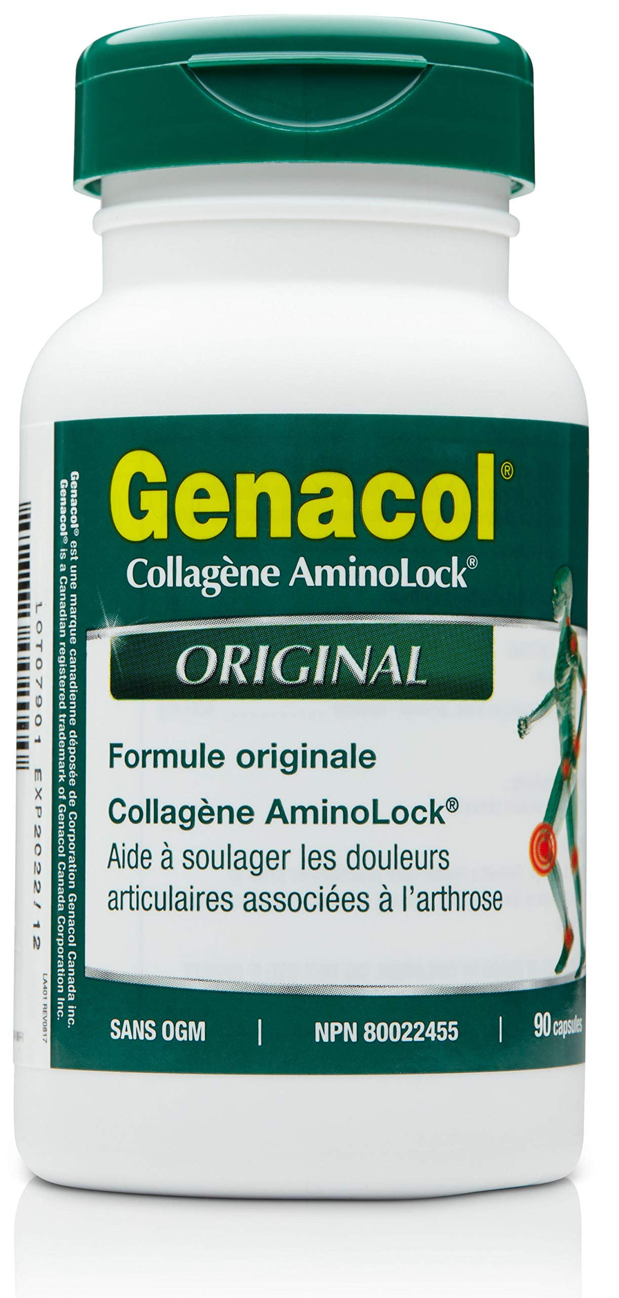 Genacol Collagen Joint Care Supplement and Joint Support for Back