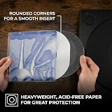 BIG FUDGE 7 inch Inner Sleeves 100 Pcs Heavyweight Acid-Free Anti Static view 2