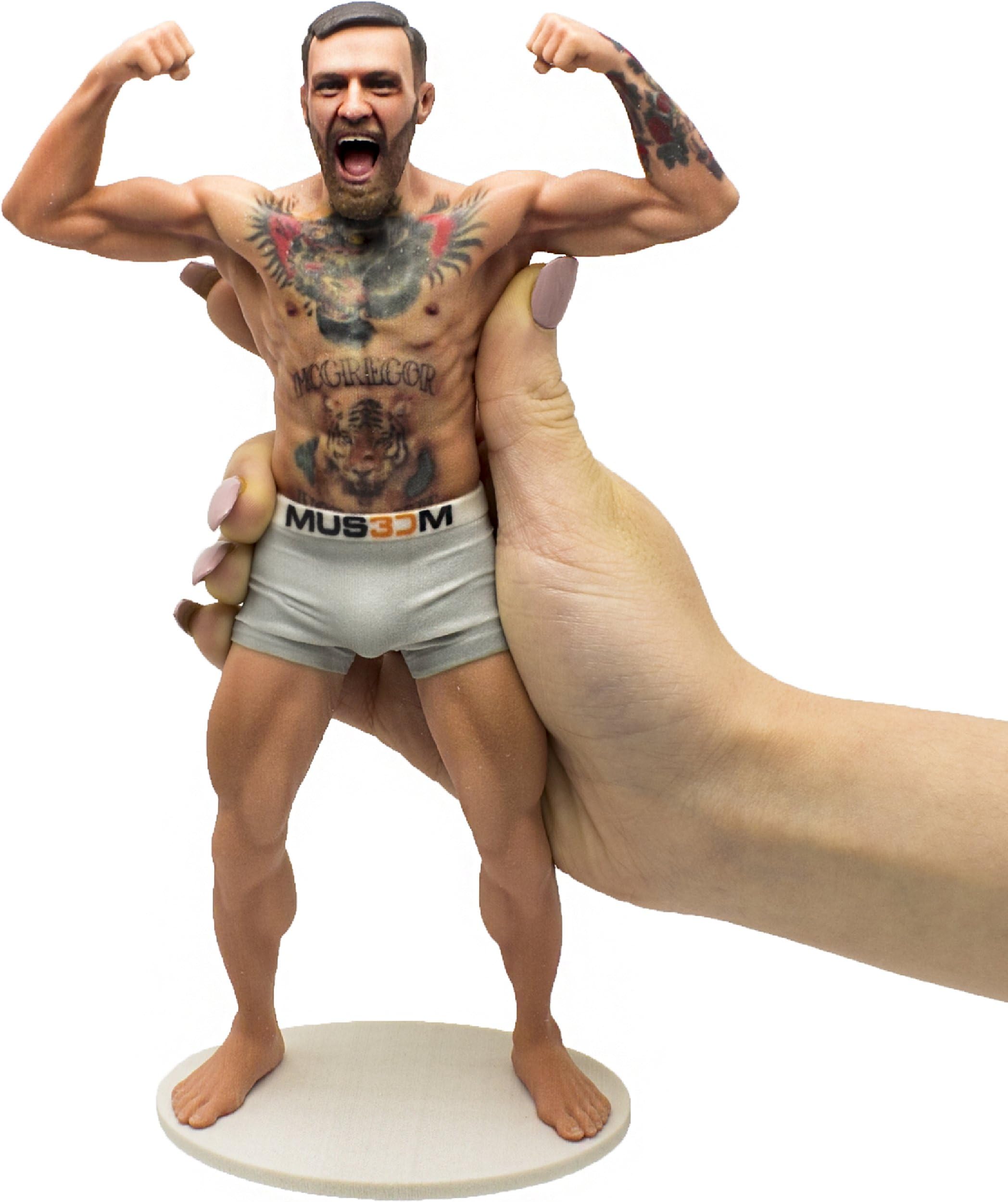 MUS3UM Conor McGregor Action Figure, Incredibly Realistic (More Sizes and Lower Prices Available)