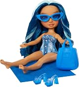 Rainbow High Skyler Swim & Style 11in Doll with Wrap & Accessories view 5