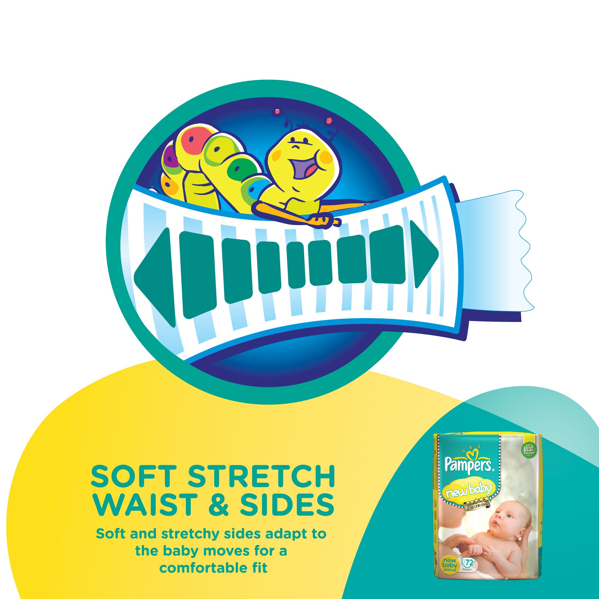pampers active baby small size