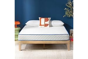 Best Price Mattress 6 Inch Bonnell Spring Hybrid Mattress, Tight Top, Certified Safe Foams & Fabric, Mattress in a Box, Twin