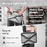 VonHaus Folding Step Stool Anti Slip Heavy Duty Portable 150kg view 5