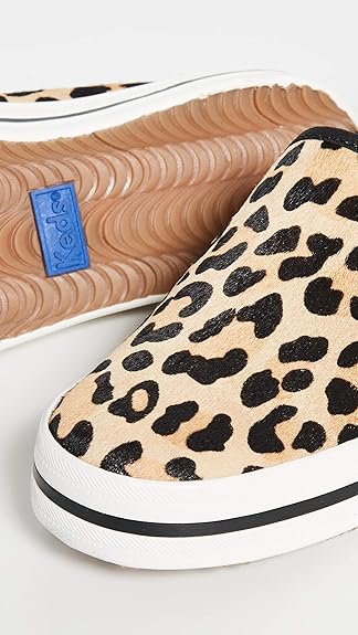 keds kate spade double decker leopard