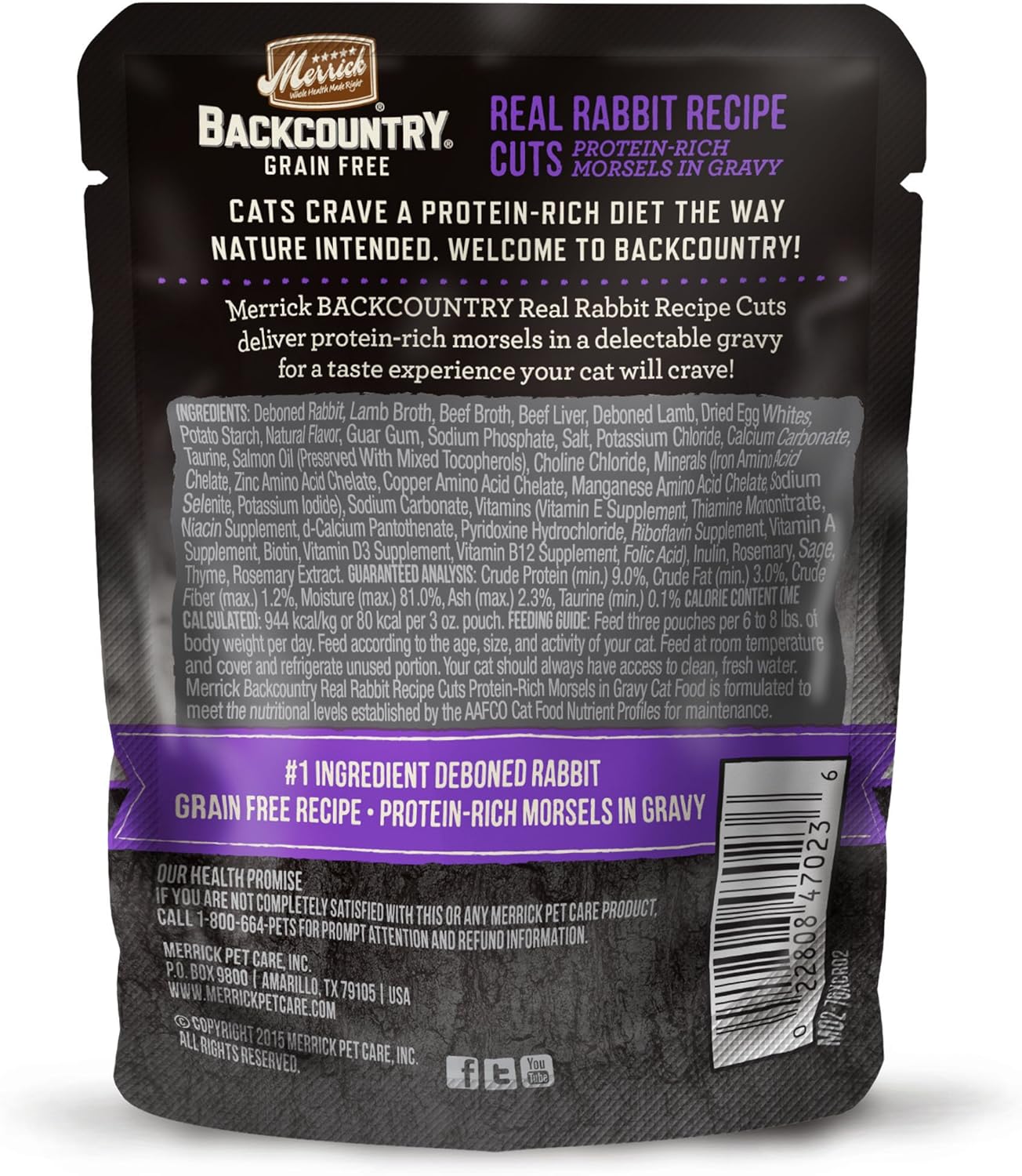 merrick backcountry wet cat food