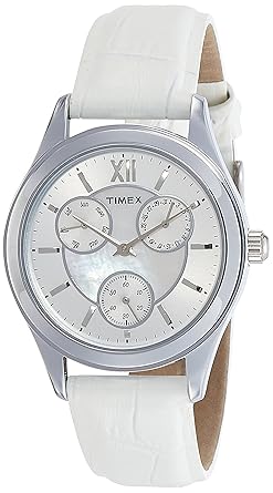 Timex Analog Silver Dial Women's Watch - TW000W209