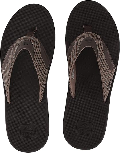 reef fanning prints mens sandals