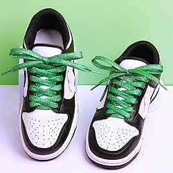 Olukssck 2 Pairs Flat Glitter Shiny Metallic Shoe