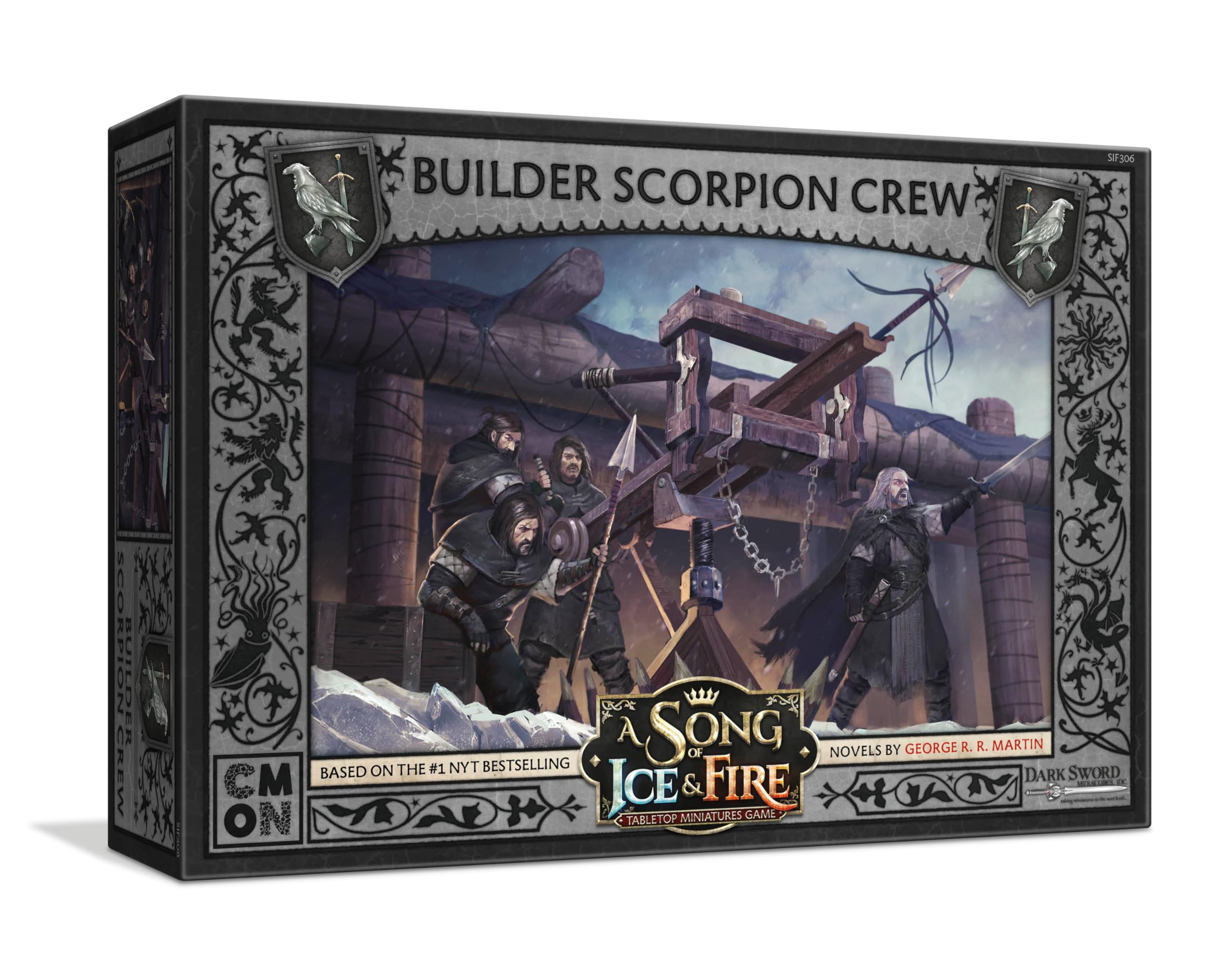 Cool Mini or Not - A Song of Ice and Fire: Builder Scorpion Crew Expansion - Miniature Game