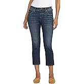 Jag Jeans Womens Maya Mid Rise Capri