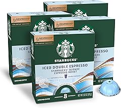 Starbucks by Nespresso Vertuo, Iced Blond Roast Coffee, 32-count Coffee Pods, Brews 2.7 oz.