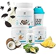 Yes You Can! Detox Plus Kit, Daily Cleanse Pure Fiber Meal Replacement, Drink Mix, Shake Booster and Supplement, Body Cleanse Kit for Women, Daily System Cleanse - Cookies and Cream, Aloe Vera Mango
