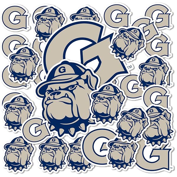 Desert Cactus Georgetown University Hoyas Logo Enamel Lapel Pin Set - 3 Metal Pins, Officially Licensed - View #6