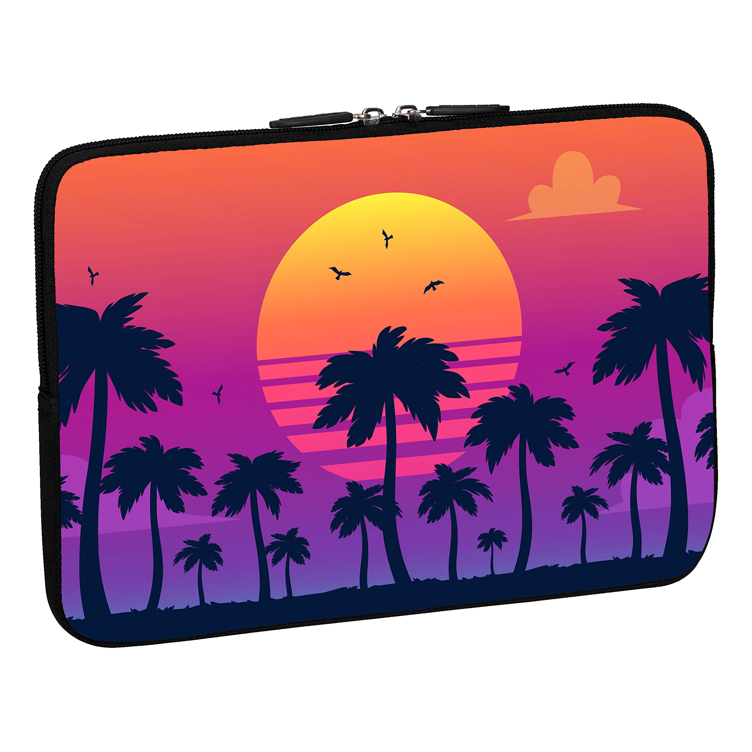 PEDEA Designer Protective Case for Laptops up to 15.6 Inches (39.6 cm) California Beach