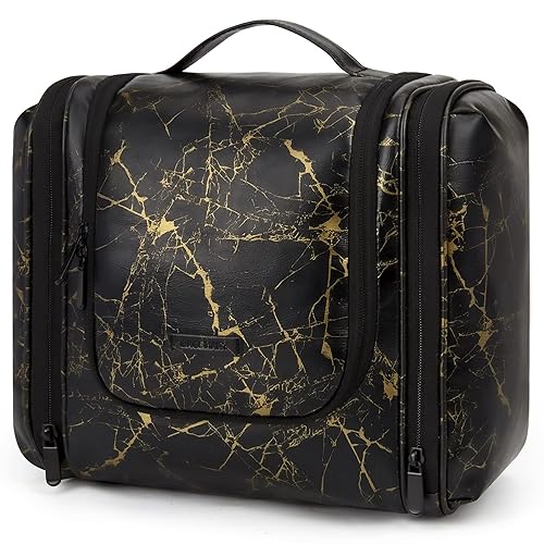 BAGSMART Large Toiletry Bag Hanging Travel Toiletry Bag for Women