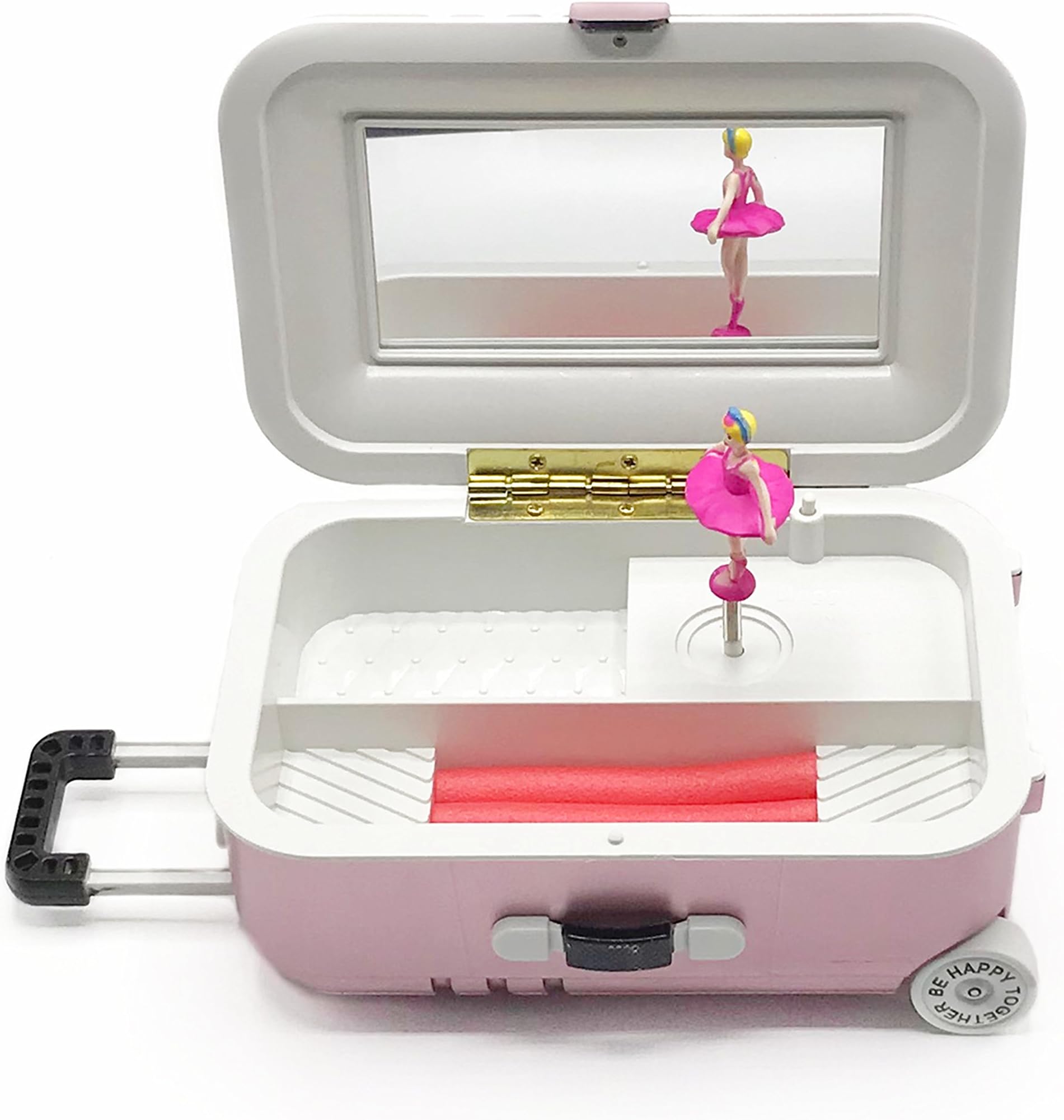 YMANX Suitcase Music Box (Rose Gold)