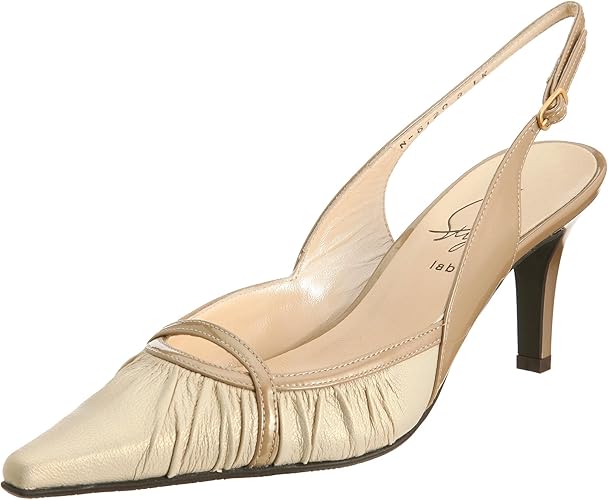 Amazon スタイルラボ バックベルトコンビパンプス Lab67 Lab67 Bg ベージュ Bg 22 Style Lab スタイルラボ パンプス