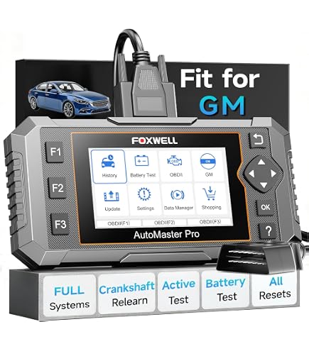Amazon.com: FOXWELL NT530 for GM Chevrolet - All Systems, All