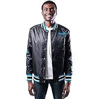 Ultra Game Men's Varsity Jacket with Team Logo Patch