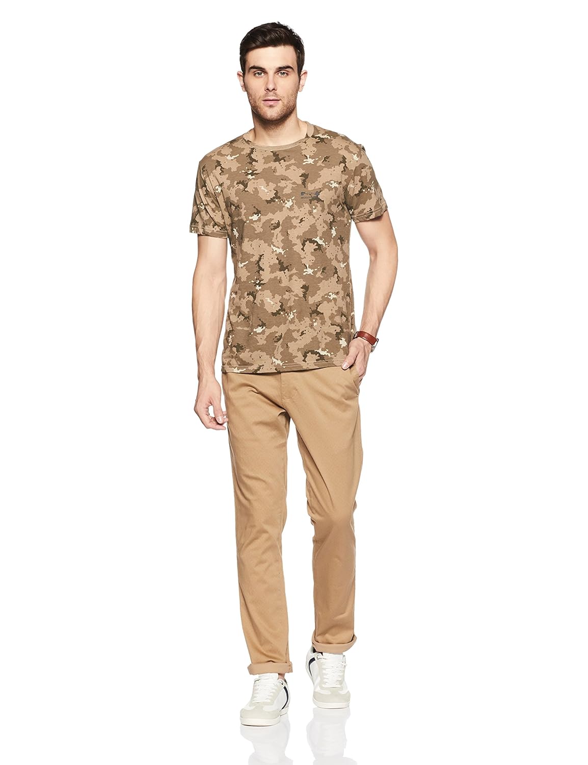 diverse mens slim fit casual trousers