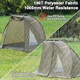 Dr.Fish Carp Fishing Tent Bivvy Quick Erect 1.66kg Lightweight Weatherproof view 4