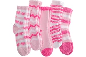 Fuzzy Slipper Socks for Womens Warm Fluffy Winter Cozy Plush Cabin Sleep Adult Socks