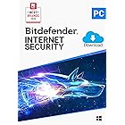 Bitdefender Internet Security - 3 Devices | 2 year Subscription | PC Activation Code by email
