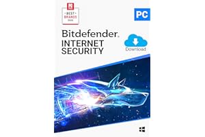 Bitdefender Internet Security - 3 Devices | 2 year Subscription | PC Activation Code by email