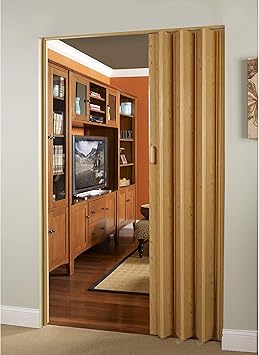 Amazon Com Oak Folding Door Plastic Includes Hardware Home Kitchen