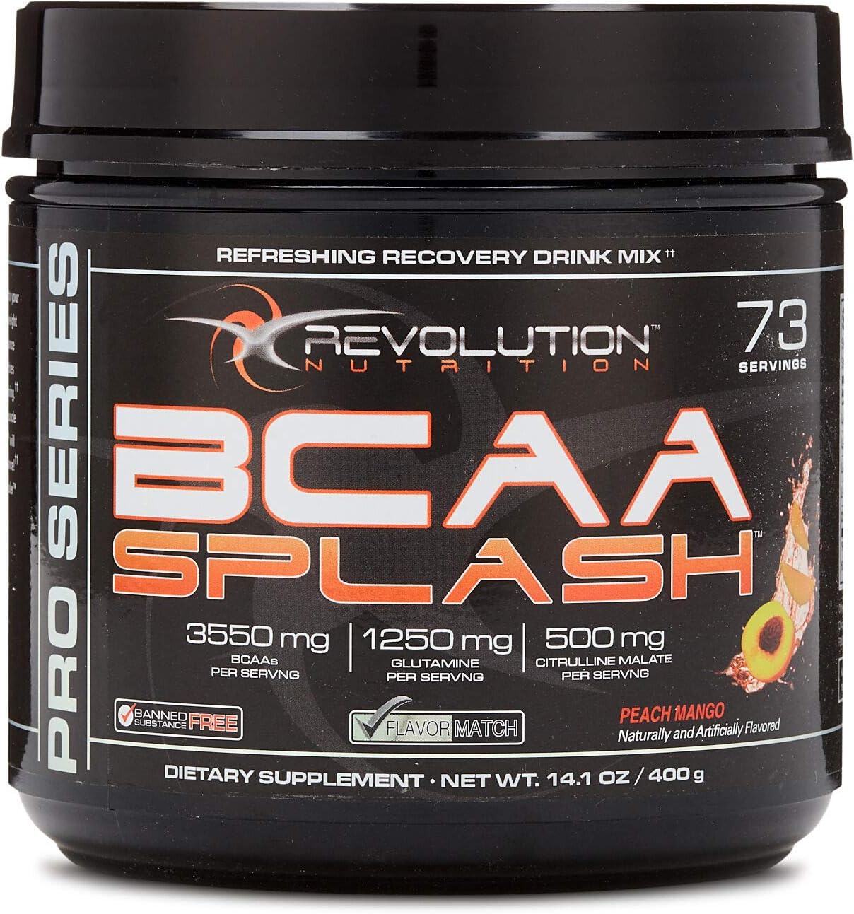 Revolution Nutrition BCAA Splash - Peach Mango