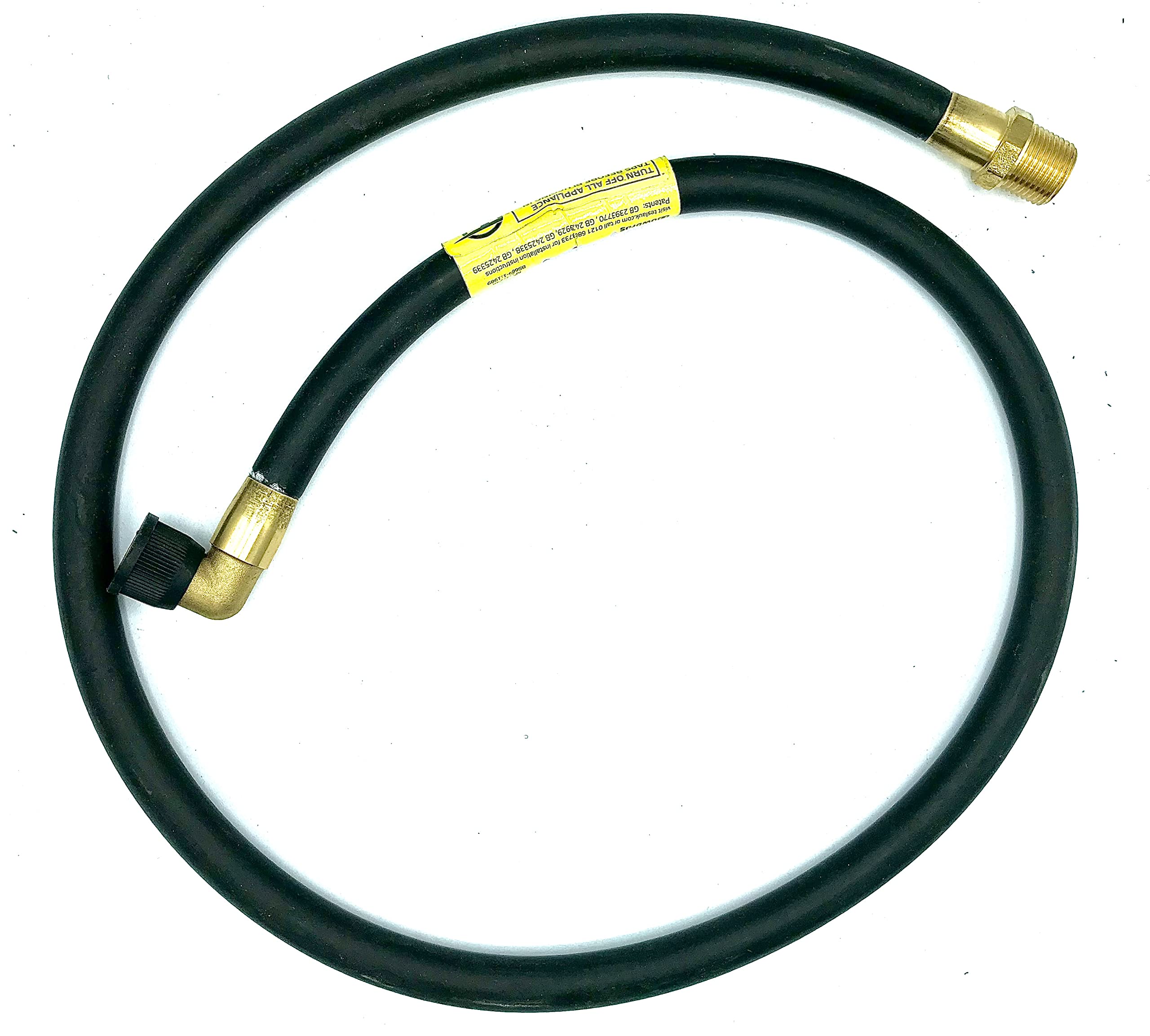 Angled Micropoint Cooker Hose - 4 Foot