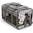 Sherpa To Go Travel Pet Carrier, Airline Approved & Guaranteed On Board - Gray, Medium