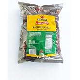 Kashmiri Chilli Without Stem 400g (14 oz) | Premium Dried Red Chillies for Indian Cooking | Whole Kashmiri Mirchi for Curry, Tandoori &amp; Masala