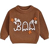 Socutebabe Newborn Toddler Baby Boy Girl Christmas Outfit Knit Christmas Tree Sweater Chunky Sweatshirt Fall Winter Clothes