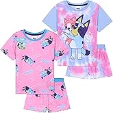 Get Trend Girls Pajamas 2 Pack Short Sleeve Cute PJs Kawaii Pajamas for Kids Teens