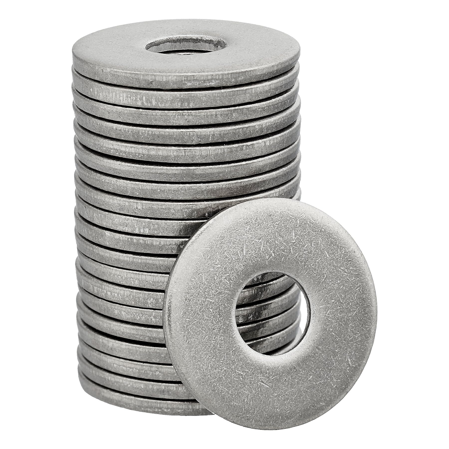 25 Pack Large Washers DIN 9021 / ISO 7093 Standard A2 V2A Stainless Steel Washers (M3, 25 Pack)