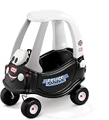 Little Tikes Patrol Police Car Cozy Coupe Ride-On Toy for Toddlers