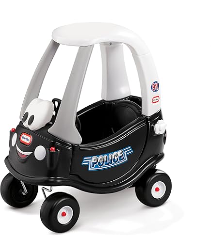 Amazon.com: Little Tikes Patrol Police Car - Cozy Coupe Ride On