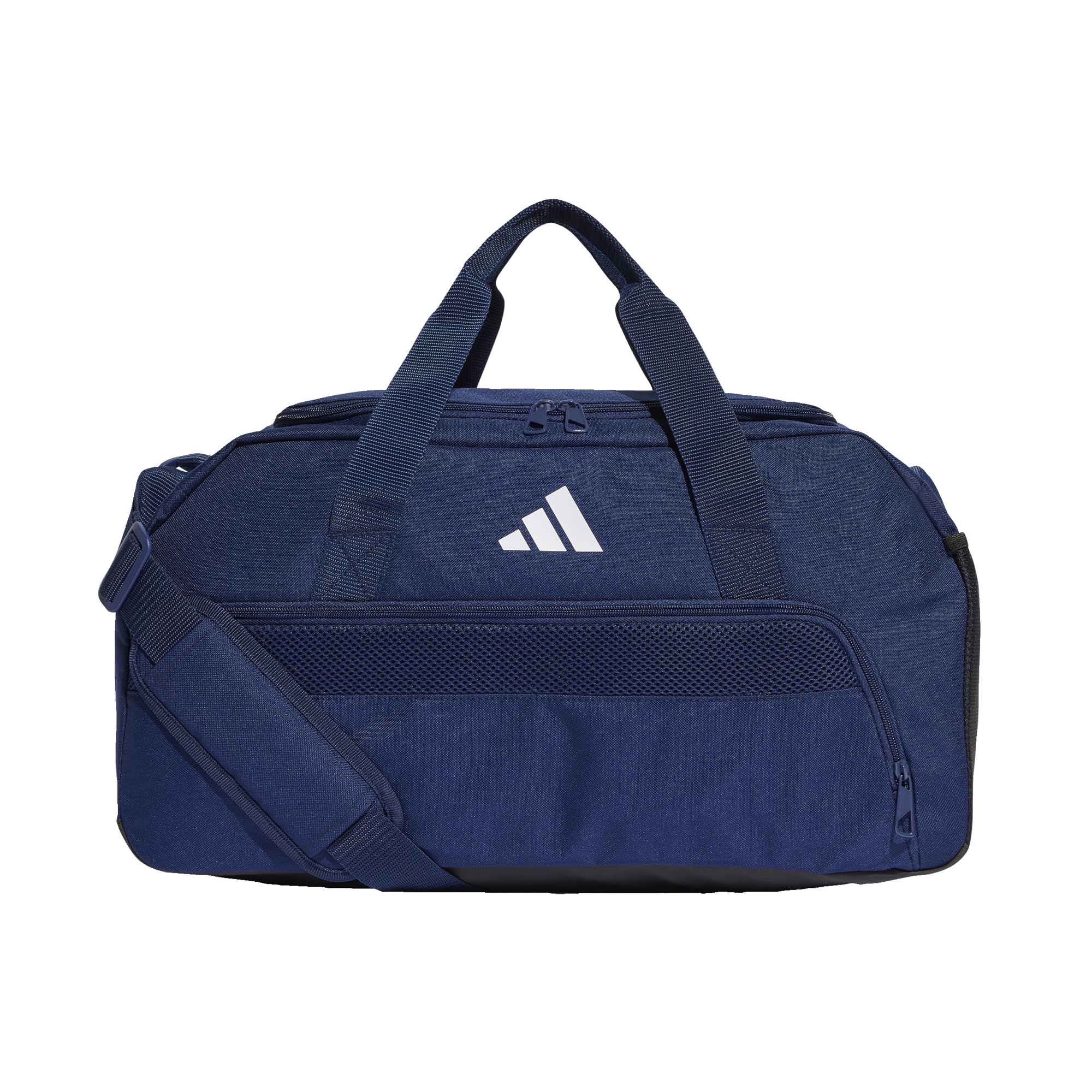 adidas Unisex Tiro League Duffel Bag, Team Navy Blue 2 / Black/White, S