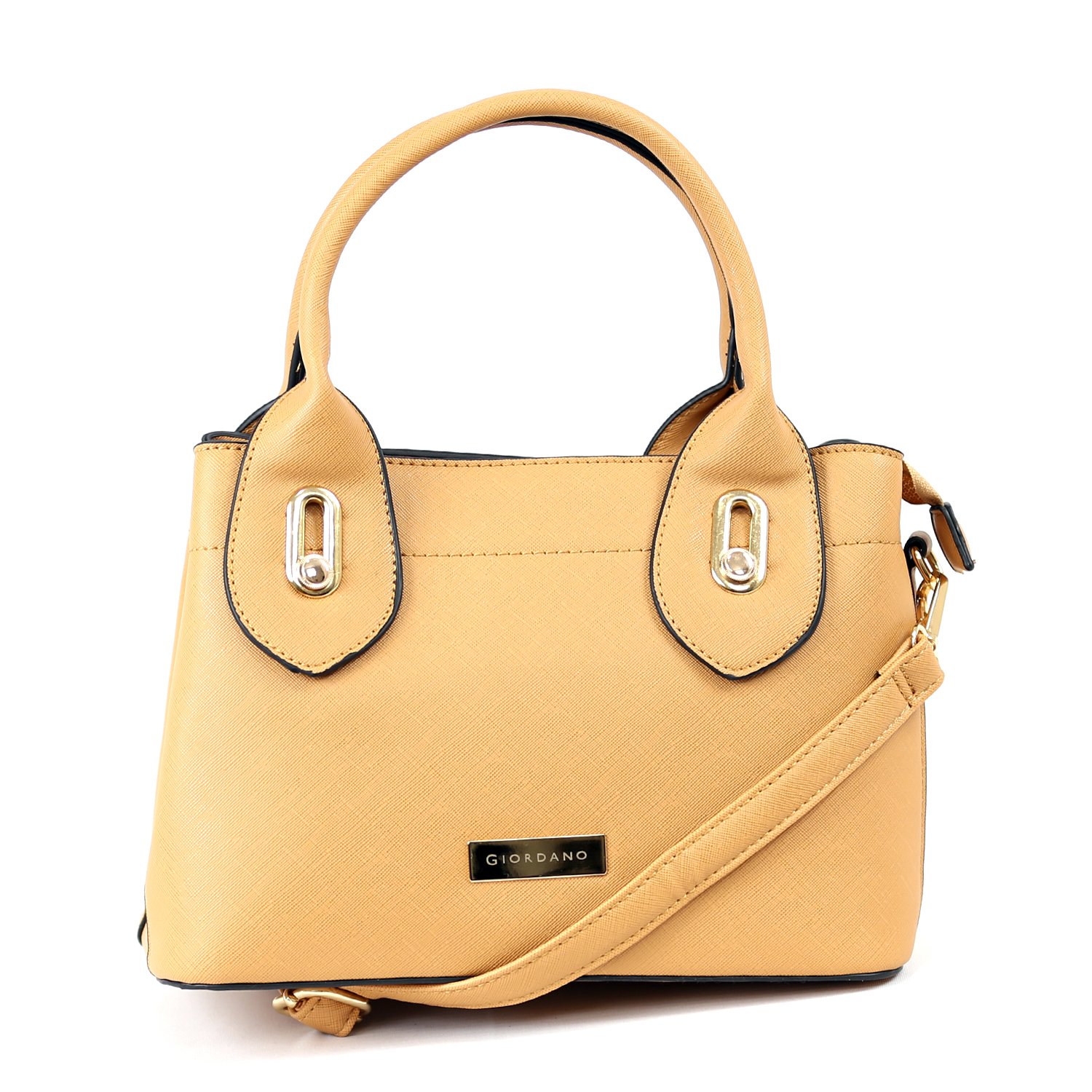 giordano women's beige color handbag - (gdpd6175bc)