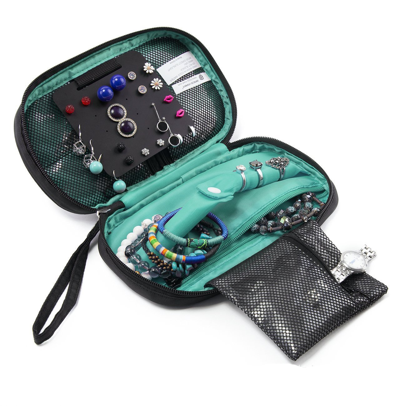 Travel Schmuck Organizer Bag HOYOFO tragbar Reise Schmuck Organizer