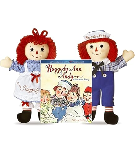 Amazon.com: Bundle of 2 Aurora Dolls - Large 16'' Classic Raggedy
