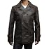 Noble House Herren Lederjacke Perfekto – Lammfell Gefüttert, Rockabilly-Style